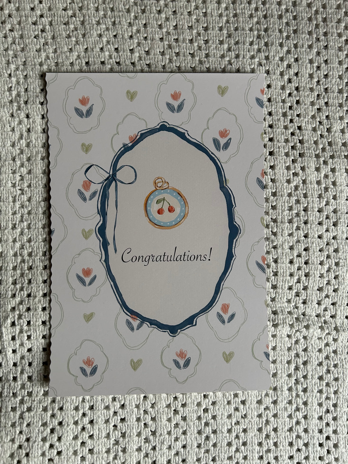 Congratulations Postcard