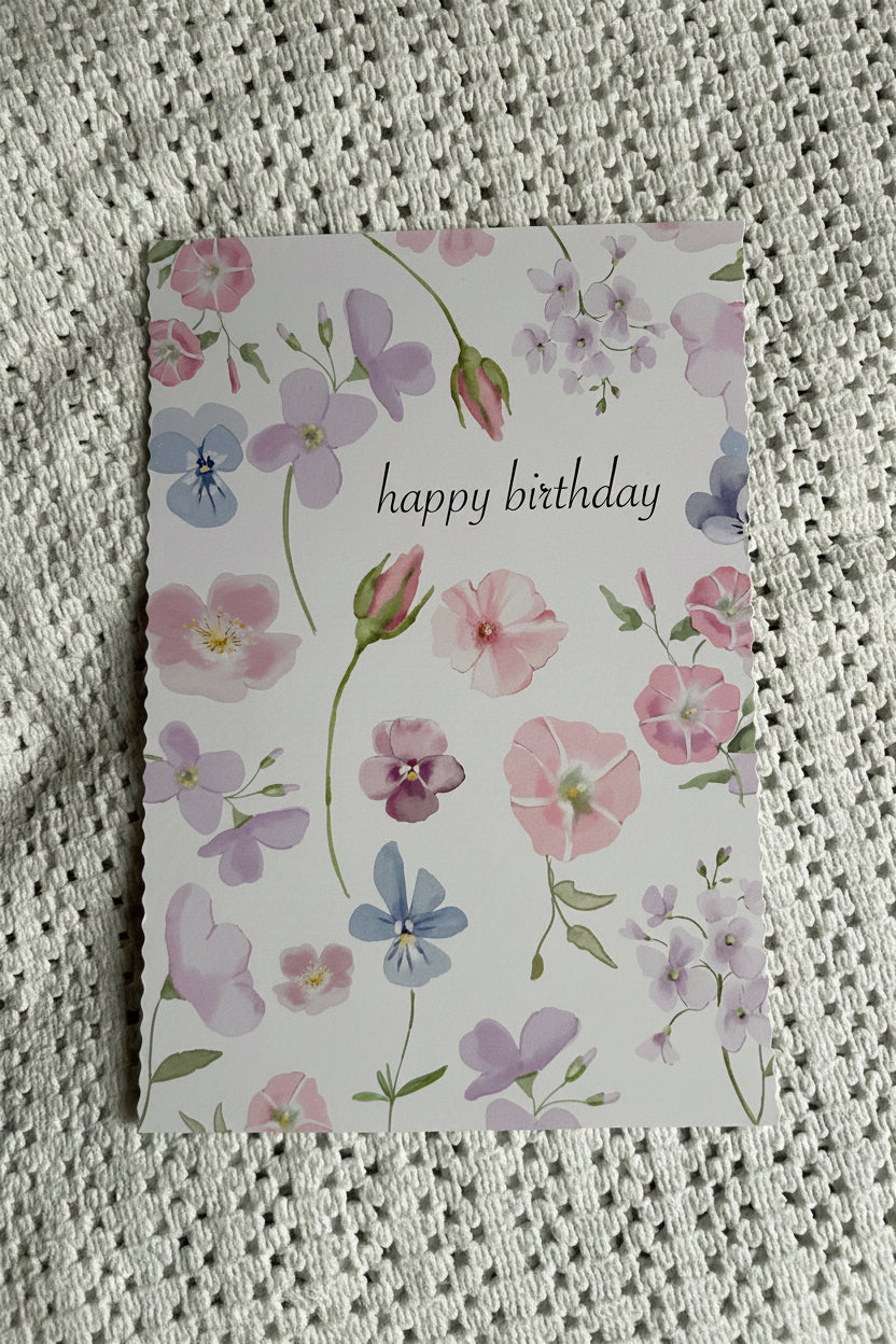 Happy Birthday Postcard