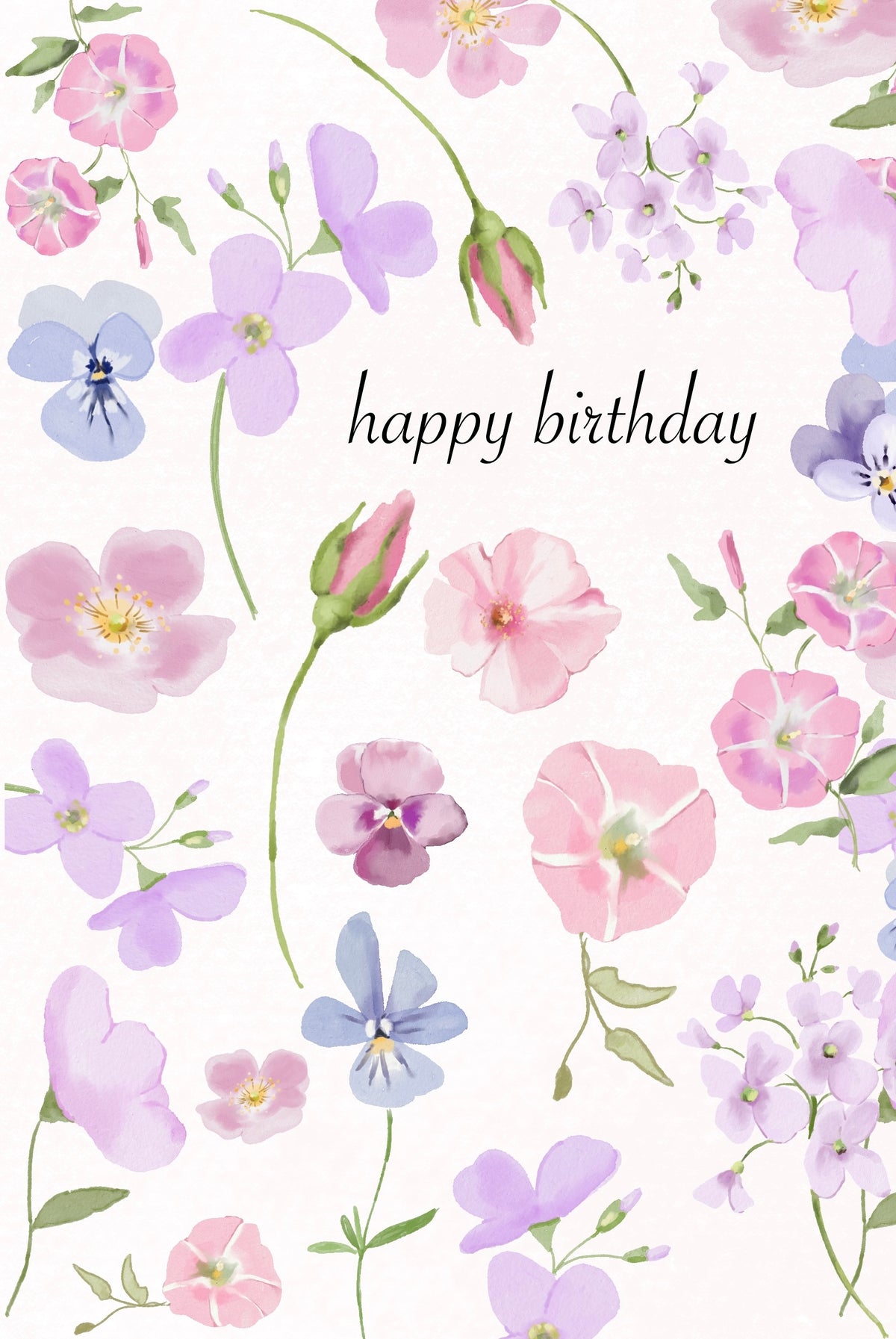 Happy Birthday Postcard