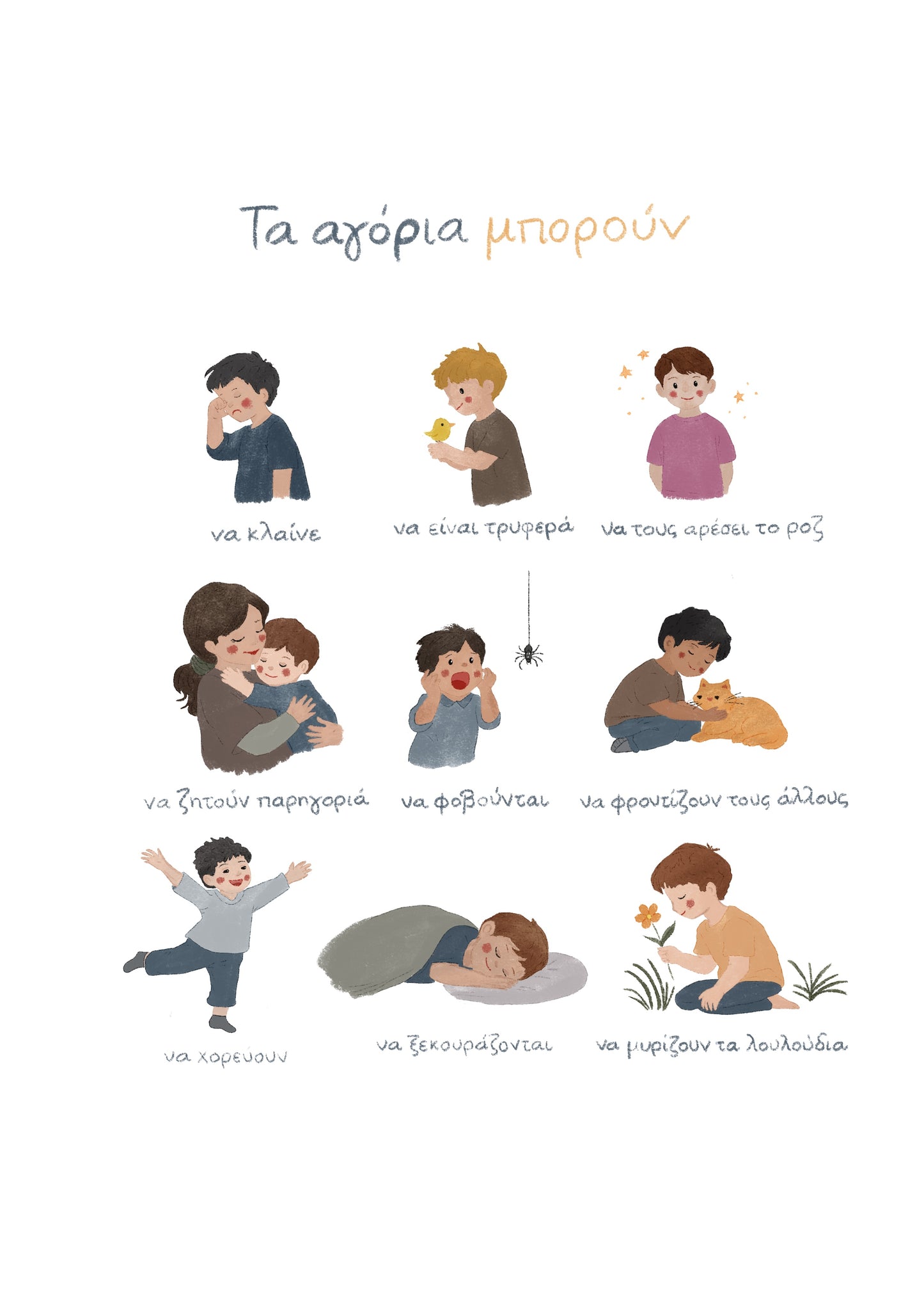 Τα αγόρια μπορούν!