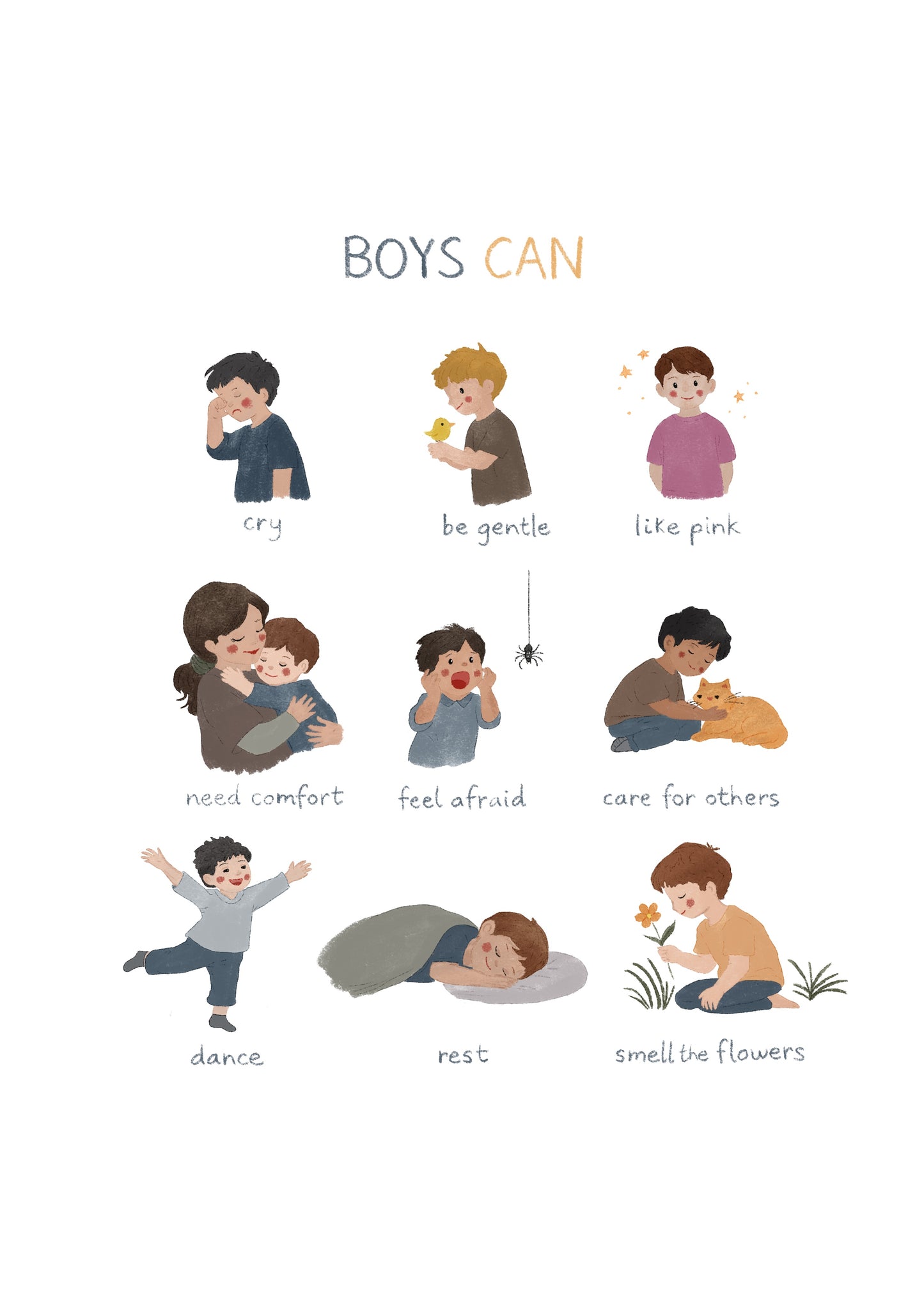 Boys can!